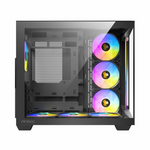 Antec C5 ARGB ATX DUAL Mid Tower Gaming Chassis Black - Black