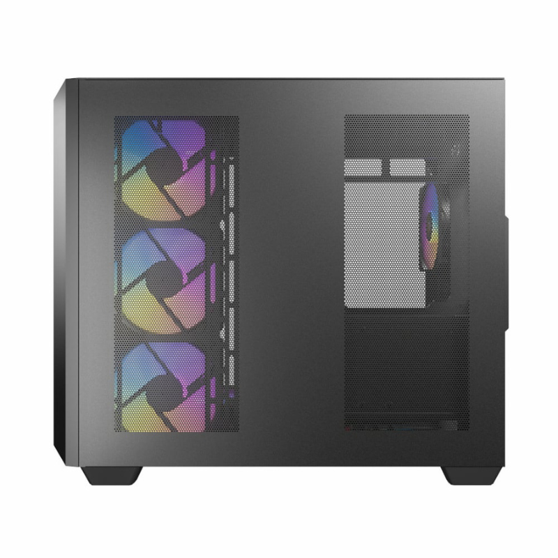 Antec C5 ARGB ATX DUAL Mid Tower Gaming Chassis Black - Black