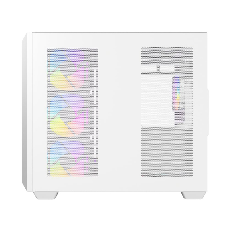 Antec C5 ARGB ATX DUAL Mid Tower Gaming Chassis White - White