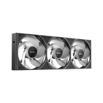 Antec Connect 120 Reverse ARGB PWM Fan 3 Pack - Black - Black