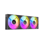 Antec Connect 120 Reverse ARGB PWM Fan 3 Pack - Black - Black