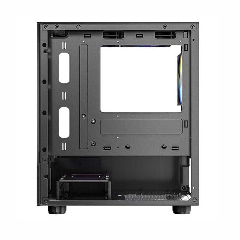Antec CX200M Elite Micro-ATX ITX ARGB Mini-Tower Gaming Chassis - Black - Black