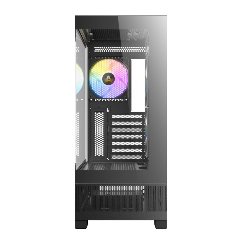 Antec CX700 ARGB ATX | Micro-ATX | ITX ARGB Mid-Tower Gaming Chassis - Black - Black
