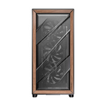 Antec FLUX ATX WOOD Mid Tower Gaming Chassis Black - Black