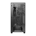 Antec FLUX ATX WOOD Mid Tower Gaming Chassis Black - Black