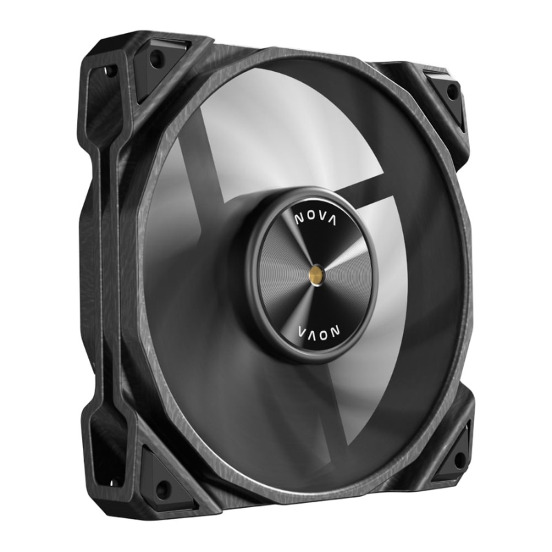 Antec NOVA 120 PWM Fan with Speed Controller - Black - Black