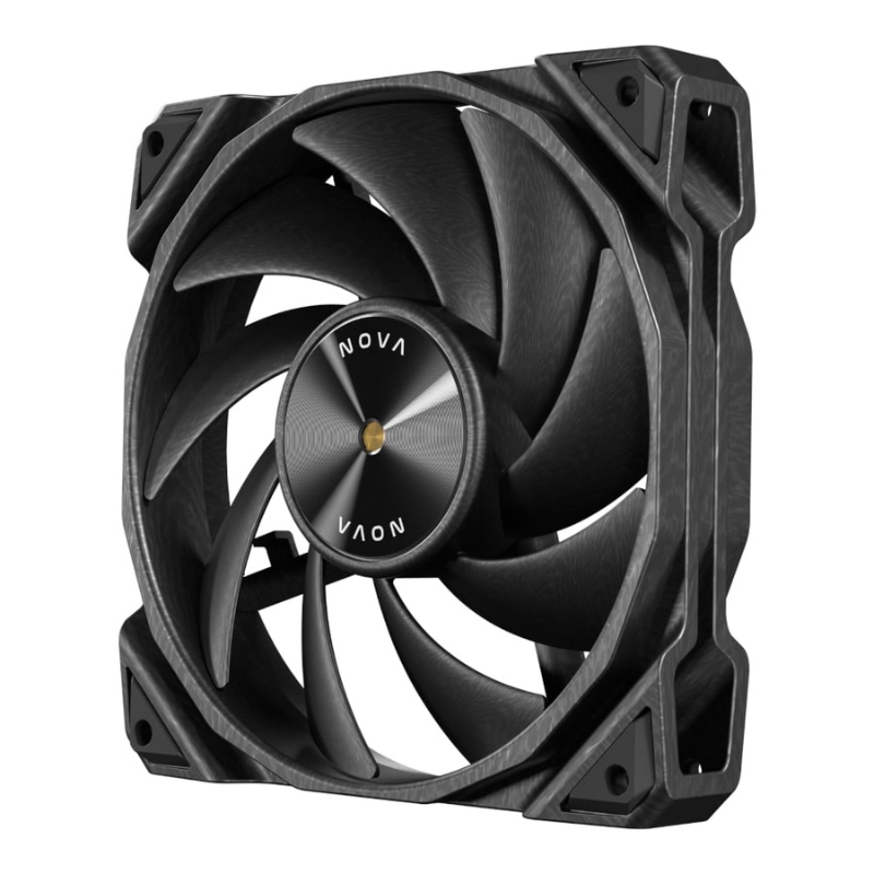 Antec NOVA 120 PWM Fan with Speed Controller - Black - Black