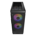 Antec NX416L ATX Micro-ATX ITX ARGB Mid-Tower Gaming Chassis - Black - Black