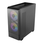 Antec NX416L ATX Micro-ATX ITX ARGB Mid-Tower Gaming Chassis - Black - Black