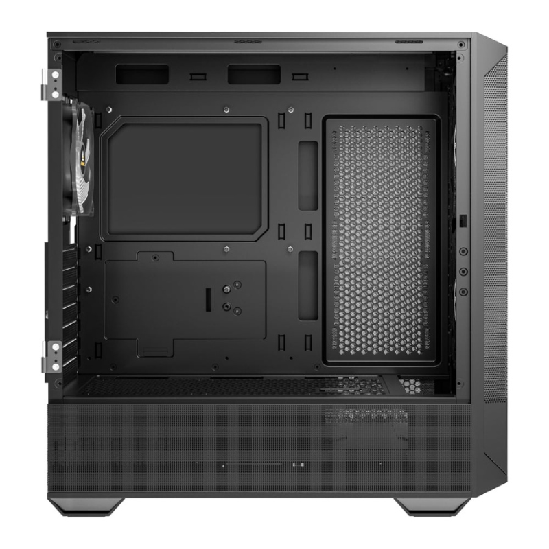 Antec NX416L ATX Micro-ATX ITX ARGB Mid-Tower Gaming Chassis - Black - Black
