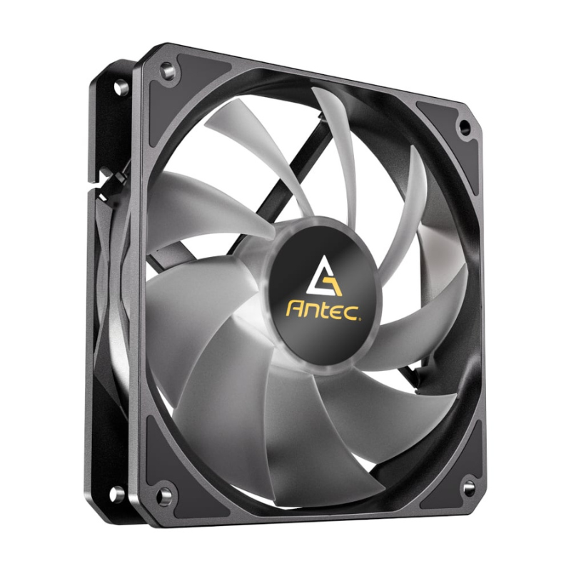 Antec P12 ARGB 120 PWM Case Fan 3 Pack - Black - Black