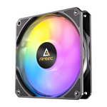 Antec P12 ARGB 120 PWM Case Fan 3 Pack - Black - Black