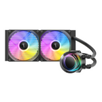 Antec VORTEX LUM 240 ARGB AIO CPU Liquid Cooler Black - Black
