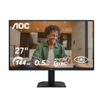 AOC 27’’ FHD 1920x1080 144Hz Monitor - Black - Black