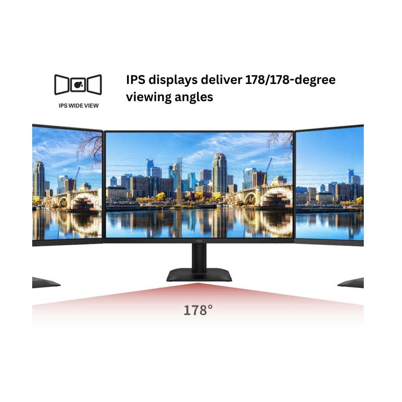 AOC 27’’ FHD 1920x1080 144Hz Monitor - Black - Black