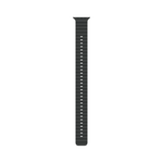 Apple 49mm Black Ocean Band Extension - Natural Titanium Finish - Black