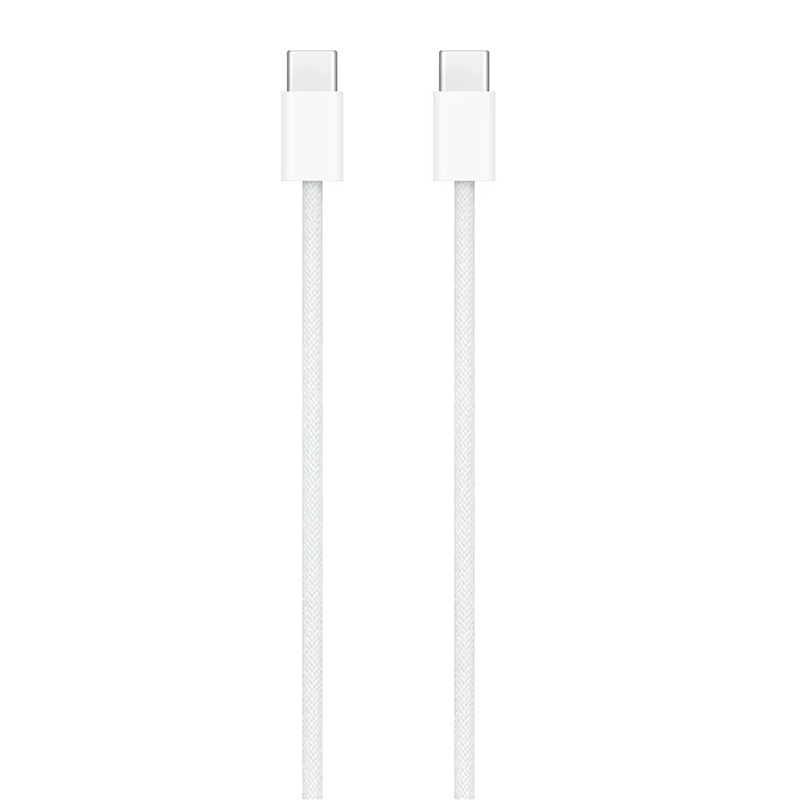 Apple 60W USB C 1m Woven Charge Cable - White