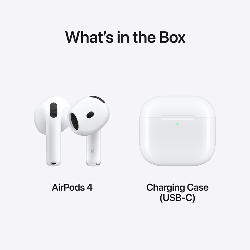 Apple AirPods 4 - White - White