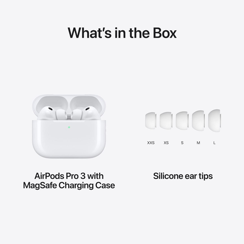 Apple AirPods Pro 3 - White - White