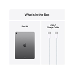 Apple iPad Air 11 inch M3 WiFi e-SIM 128GB 5G - Space Grey - Grey