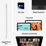 Apple iPad Air 11-inch WiFi + Cellular 128GB M4 - Purple,Model A3459 - Purple - iPad