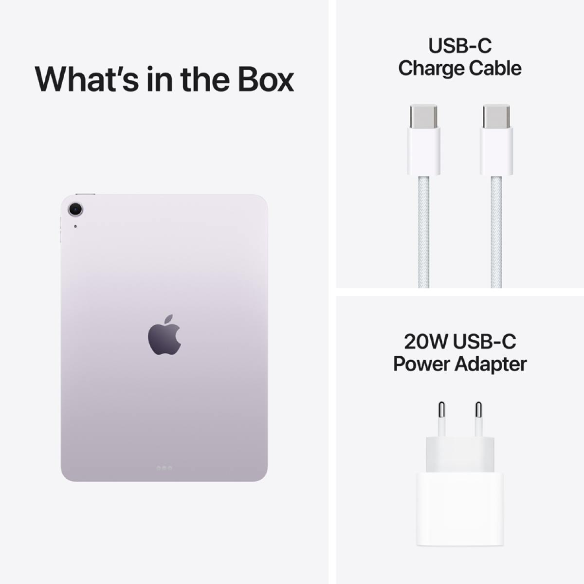 Apple iPad Air 11-inch WiFi + Cellular 128GB M4 - Purple,Model A3459 - Purple - iPad
