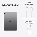 Apple iPad Air M4 11-inch Wi-Fi 128GB - Space Grey - Gray - iPad