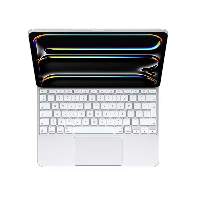 Apple iPad Pro 13-inch (M4) Magic Keyboard (International English) - White - White