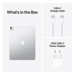 Apple iPad Pro M5 13-inch Wi-Fi 256GB With Standard Glass - Silver - Silver