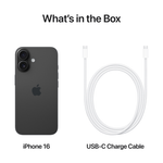 Apple iPhone 16 5G 128GB - Black - Black