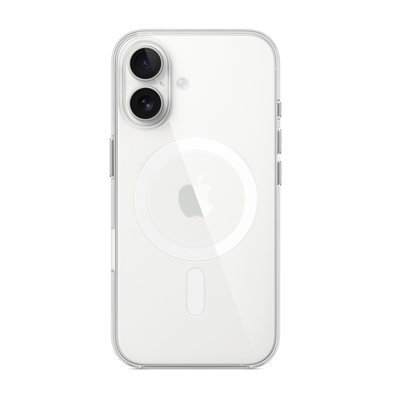Apple iPhone 16 MagSafe Clear Case - Clear - Clear