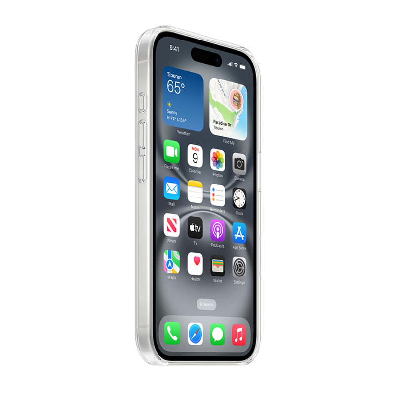 Apple iPhone 16 MagSafe Clear Case - Clear - Clear