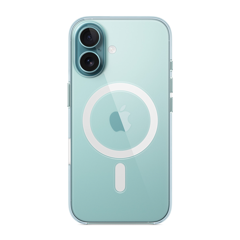 Apple iPhone 16 Plus MagSafe Clear Case - Clear - Clear