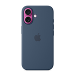 Apple iPhone 16 Plus Silicone Case with MagSafe - Denim - Blue
