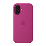 Apple iPhone 16 Plus Silicone Case with MagSafe - Fuchsia Pink - Pink