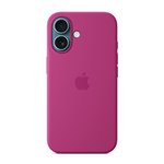 Apple iPhone 16 Plus Silicone Case with MagSafe - Fuchsia Pink - Pink