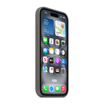 Apple iPhone 16 Plus Silicone Case with MagSafe - Stone Grey - Blue