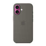 Apple iPhone 16 Plus Silicone Case with MagSafe - Stone Grey - Blue