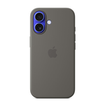 Apple iPhone 16 Plus Silicone Case with MagSafe - Stone Grey - Blue
