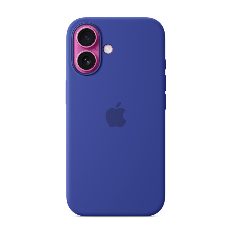 Apple iPhone 16 Plus Silicone Case with MagSafe - Ultramarine Blue - Blue
