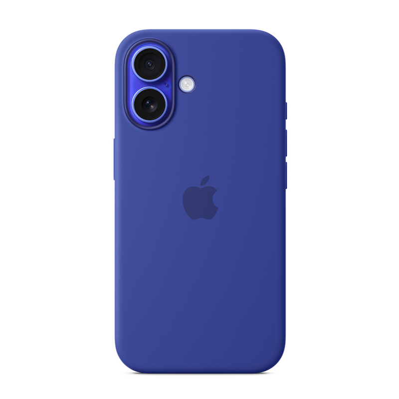 Apple iPhone 16 Plus Silicone Case with MagSafe - Ultramarine Blue - Blue