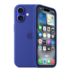 Apple iPhone 16 Plus Silicone Case with MagSafe - Ultramarine Blue - Blue