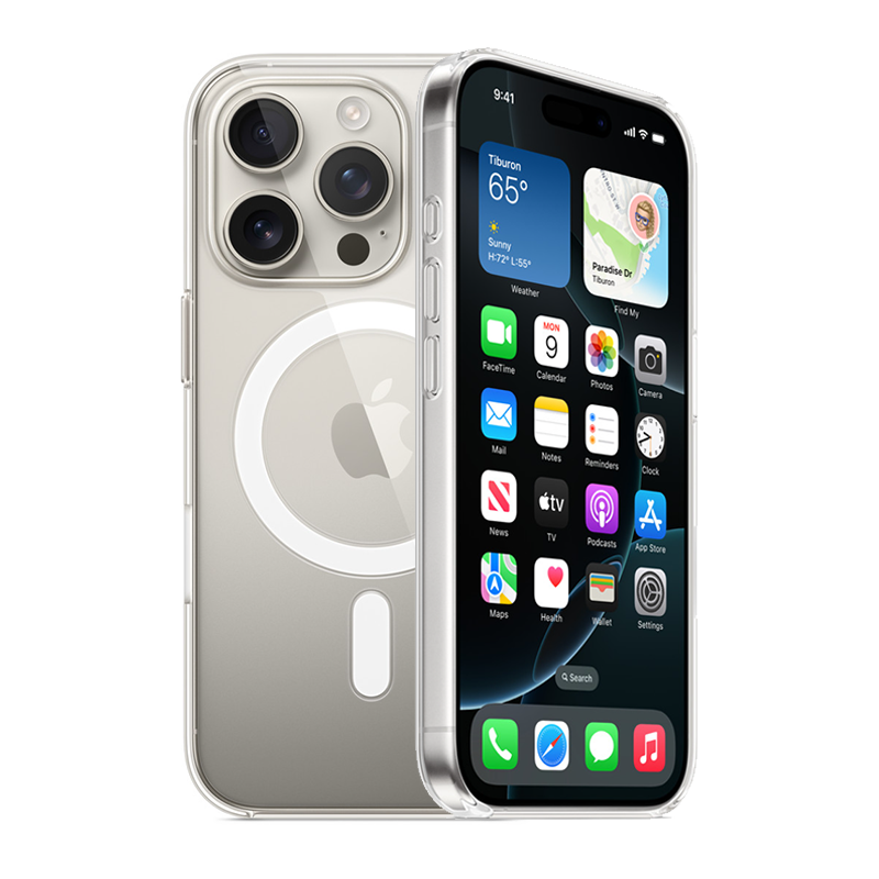 Apple iPhone 16 Pro Max MagSafe Clear Case - Clear - Clear