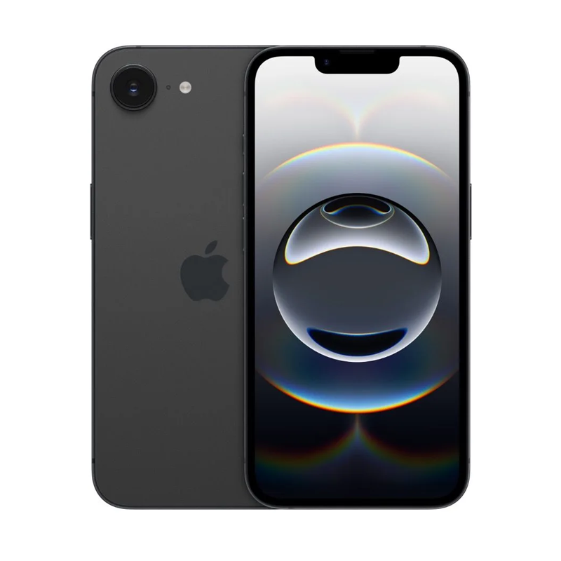 Apple iPhone 16e 128GB - Black - Black