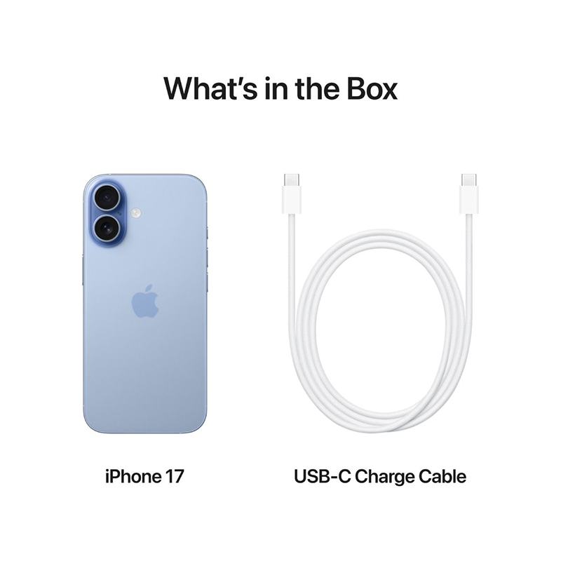Apple iPhone 17 5G 256GB - Mist Blue - Light Blue