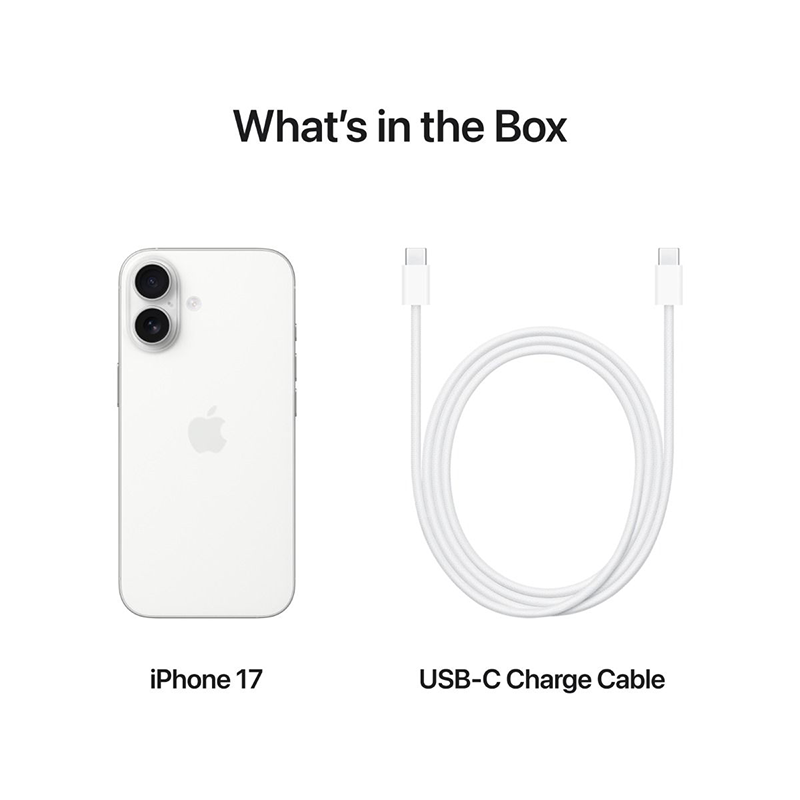Apple iPhone 17 5G 256GB - White - White