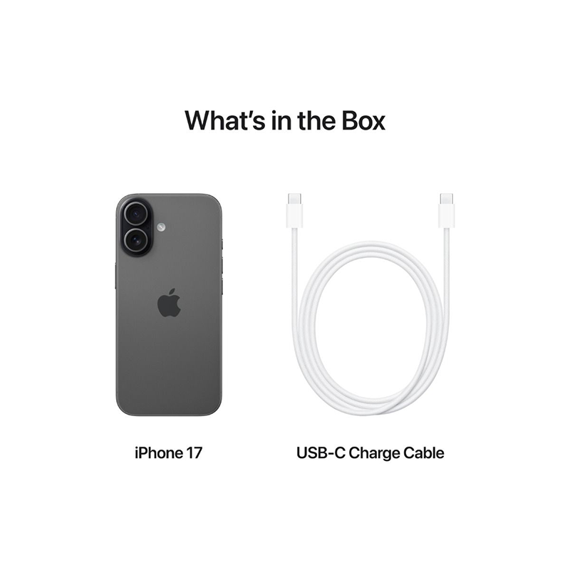 Apple iPhone 17 5G 512GB - Black - Black
