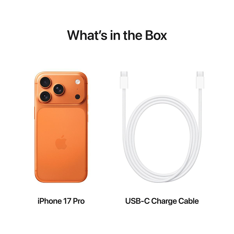 Apple iPhone 17 Pro 5G 256GB - Cosmic Orange - Orange