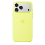 Apple iPhone 17 Pro Max Silicone Case With MagSafe - Neon Yellow - Yellow