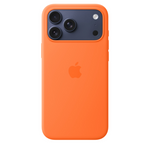Apple iPhone 17 Pro Max Silicone Case With MagSafe - Orange - Orange